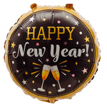 Balon foliowy Happy New Year 18" (45cm.)