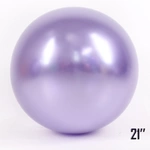 Balon Gigant 21" CHROME, Liliowy (1 szt.)