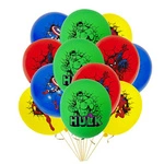 Balony gumowe z nadrukiem Avengers (12 szt.)