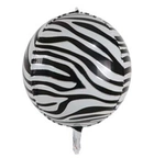 Balon foliowy 4D Zebra 18" (45cm.)