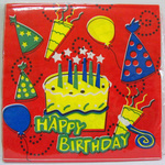 Serwetki Papierowe Happy Birthday (20 szt.)