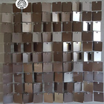 Panele Cekinowe Ciemne Srebrne Matowe (30cm*30cm)