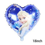 Balon foliowy Serce Frozen Elza (45cm.)
