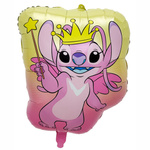 Balon foliowy Angel 49 x 61 cm – różowy balon urodzinowy Lilo i Stitch