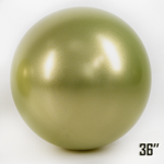 Balon Gigant 36" CHROME,  Złoty Oliwkowy (1 szt.)