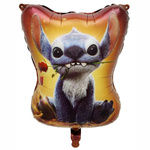 Balon foliowy Stitch z różą 44 x 58 cm – balon urodzinowy i prezent