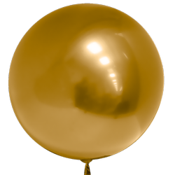 Balon Bubbles Złoty (24 cali)