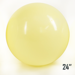 Balon Gigant 24" Żółty Pastelowy (1 szt.)