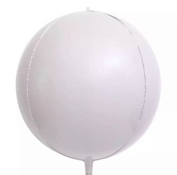 Balon foliowy 4D Biały 18" (45cm.)