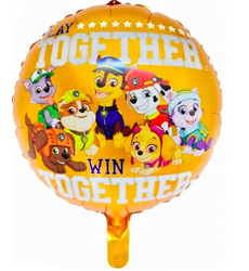 Balon foliowy Psi Patrol Play Together 18" (45cm.)