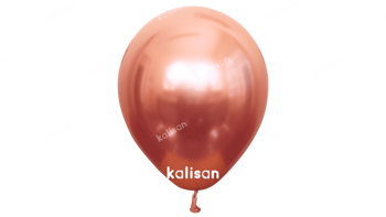 Balony 12 cali, Chrome Różowe złoto (1 szt.)