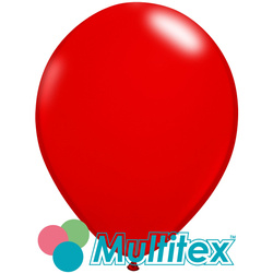 Balony 18" (46 cm), Czerwony (10 szt./opak.)