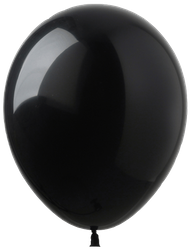 Balony Gumowe 12", Czarne (077)