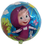 Фольгована кулька Маша 45 см (18 дюймів)