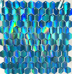 Panele Cekinowe Perłowe niebieskie  (30cm*30cm)