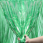 Декоративна штора Holo Green 100x200см