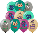 Гумові кульки з принтом Roblox (10 шт).)