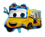 Фольгована повітряна кулька School BUS (48см*56см)