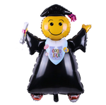 Фольгована кулька з посмішкою, привітання з випускним (72см*102см)