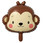 Фольгована кулька у формі мавпи