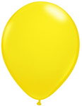 Повітряні кульки 5" (12,5 см), жовті (100 шт)./ пачка.)