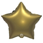 Фольга Зірка Золота 18" (45см).)