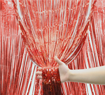 Декоративна штора Holo Red 100x200см