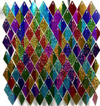 Панелі з паєток голографічний мікс (30см*30см)