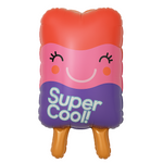 Фольгована кулька "Морозиво. Супер круто" (41 см * 73 см)