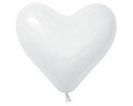Sempertex Heart White 6 дюймів (100шт)
