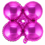 Фольгована повітряна кулька Pink Do Girland (40см*40см) 