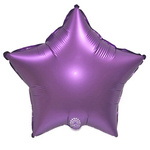 Зірка з бузкової фольги 18" (45см).)