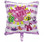 Фольгована кулька Baby Girl 18" (45 см).)