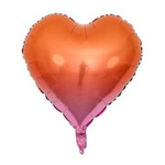 Райдужне рожеве серце з фольги 18" (45 см).)