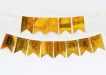 Паперова гірлянда Happy Birthday Gold (1 шт).)
