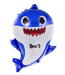 Фольгована повітряна кулька Baby Shark Blue (49см*67см)
