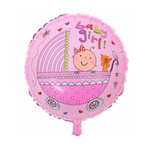 Фольгована кулька Baby Girl 18" (45 см).)