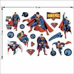 Tatuaże dla Dzieci Superman (1 szt)